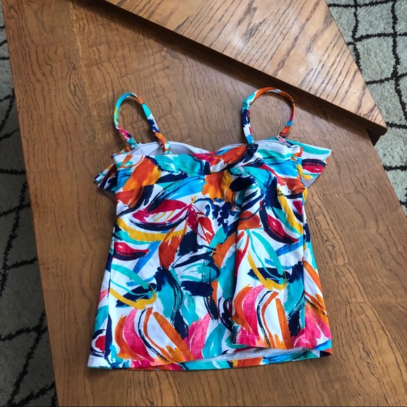 Colorful tankini top - Picture 2 of 7